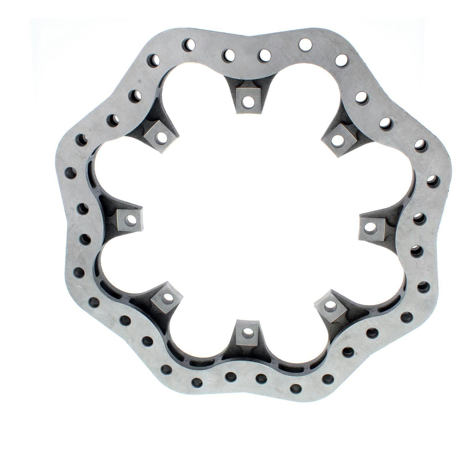 Cast Iron Drilled Scalloped Brake Rotor, 11.75 x .810 Inch