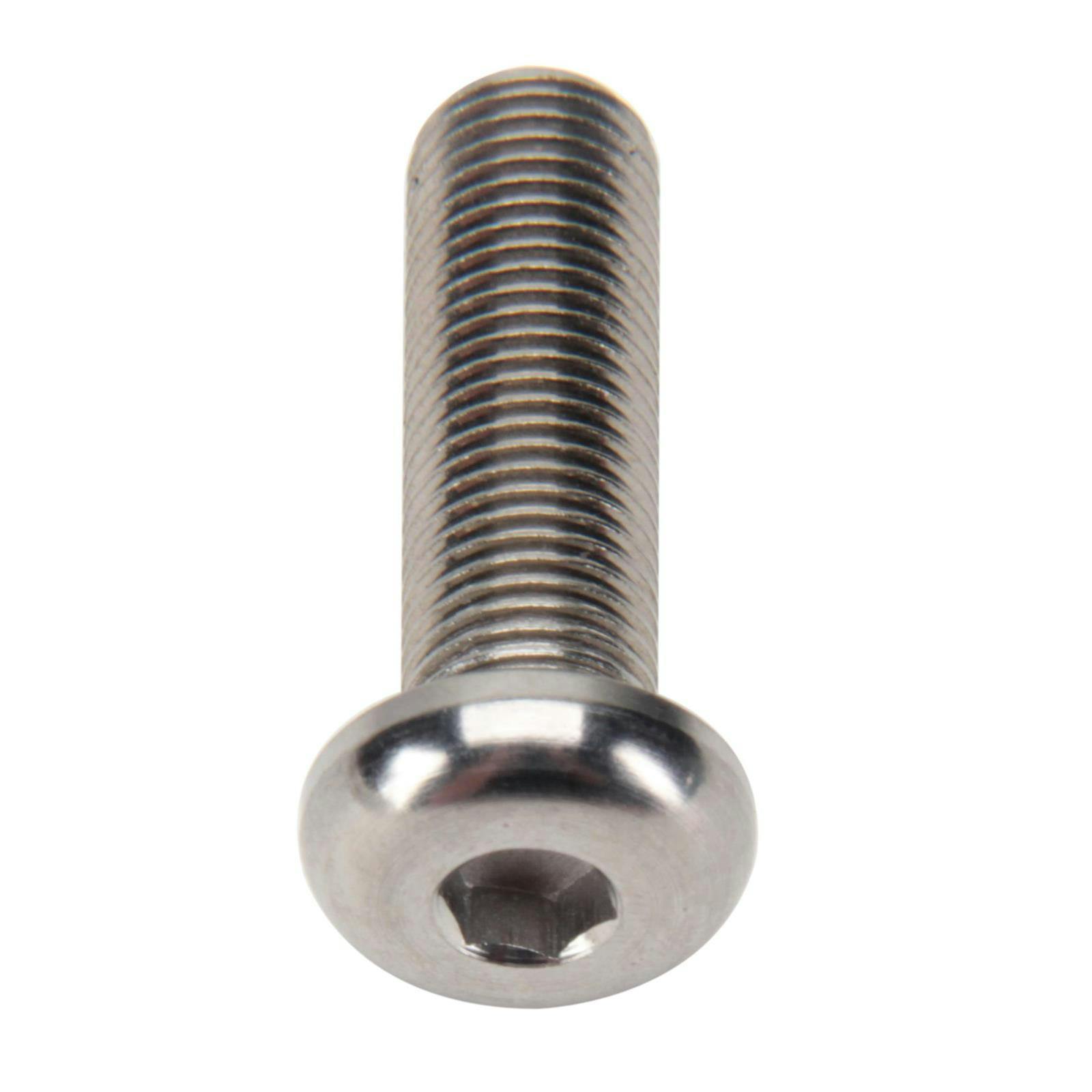 Titanium 3/8"-24 x 1-1/8" Button Head Bolt