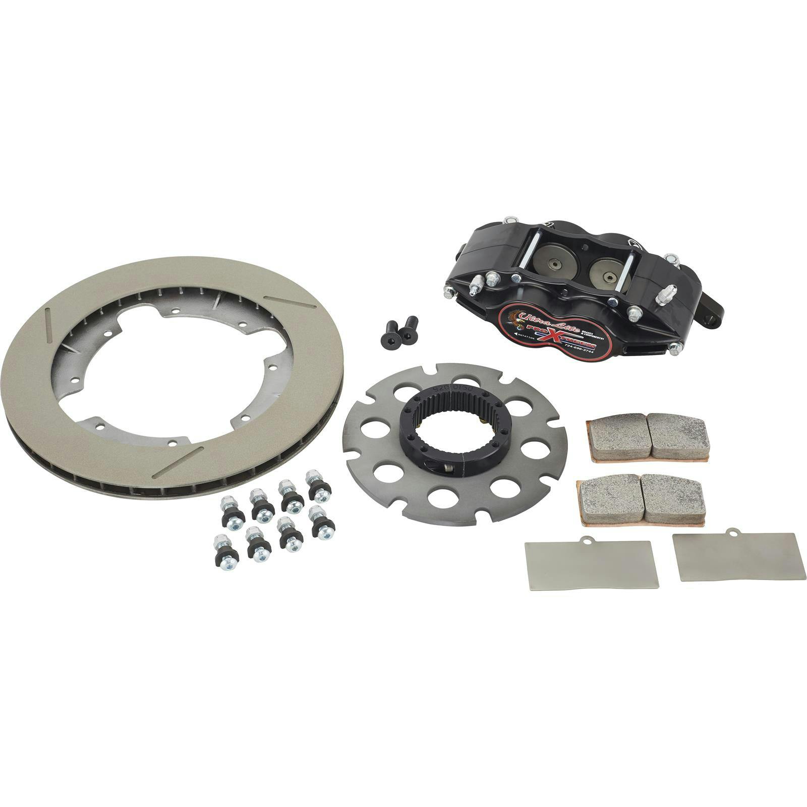 Ultra Lite Brakes 410-8500-PXR Inboard Sprint Kit, 12 In Chromoly