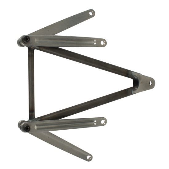 M&W Chromoly Jacobs Ladder, Plain Finish