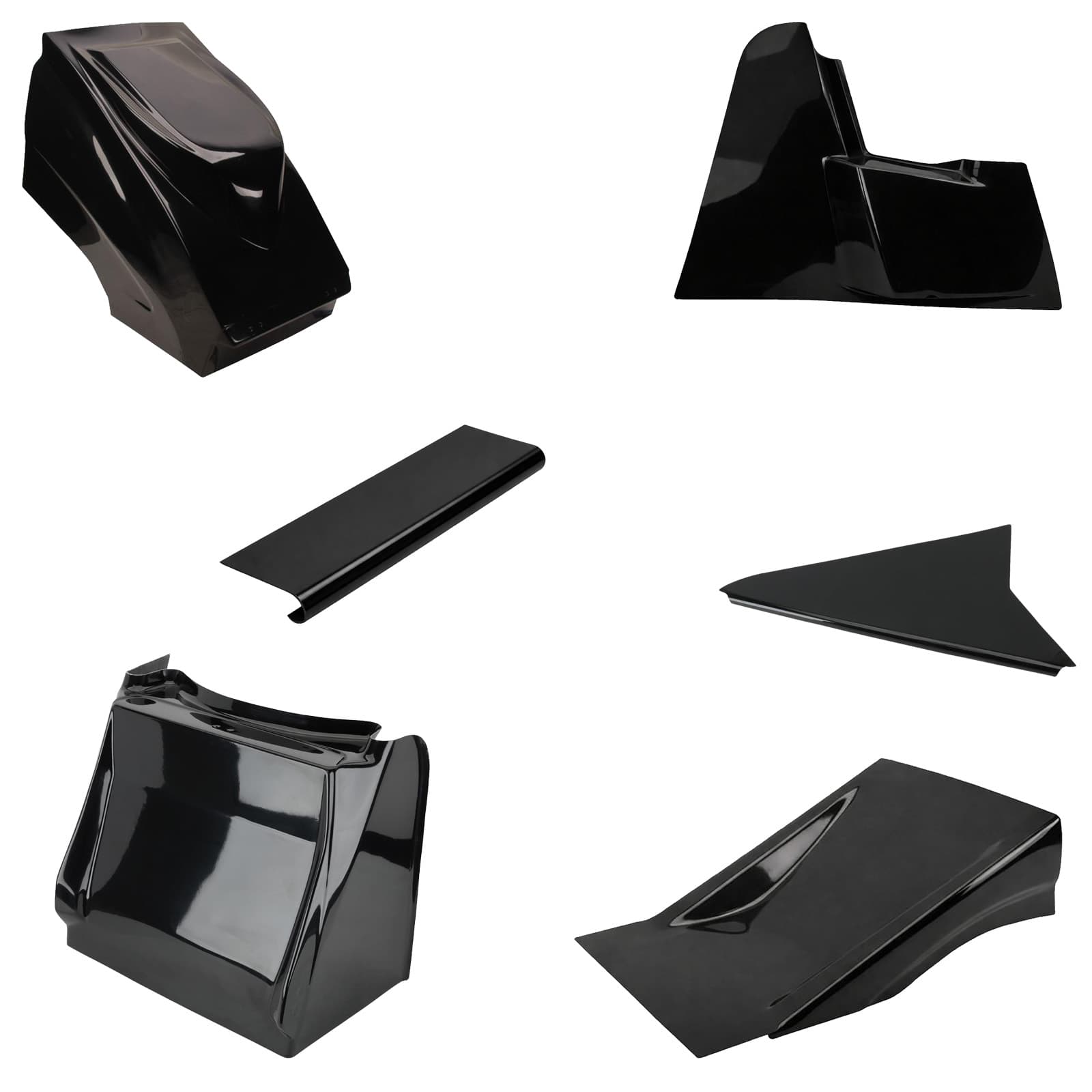 Eagle Motorsports Sprint Car Inpulse Black Fiberglass Body Kit