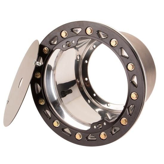 Aero-Dynamics Micro Sprint Outer Wheel Half w/Lock and Cover, 6"