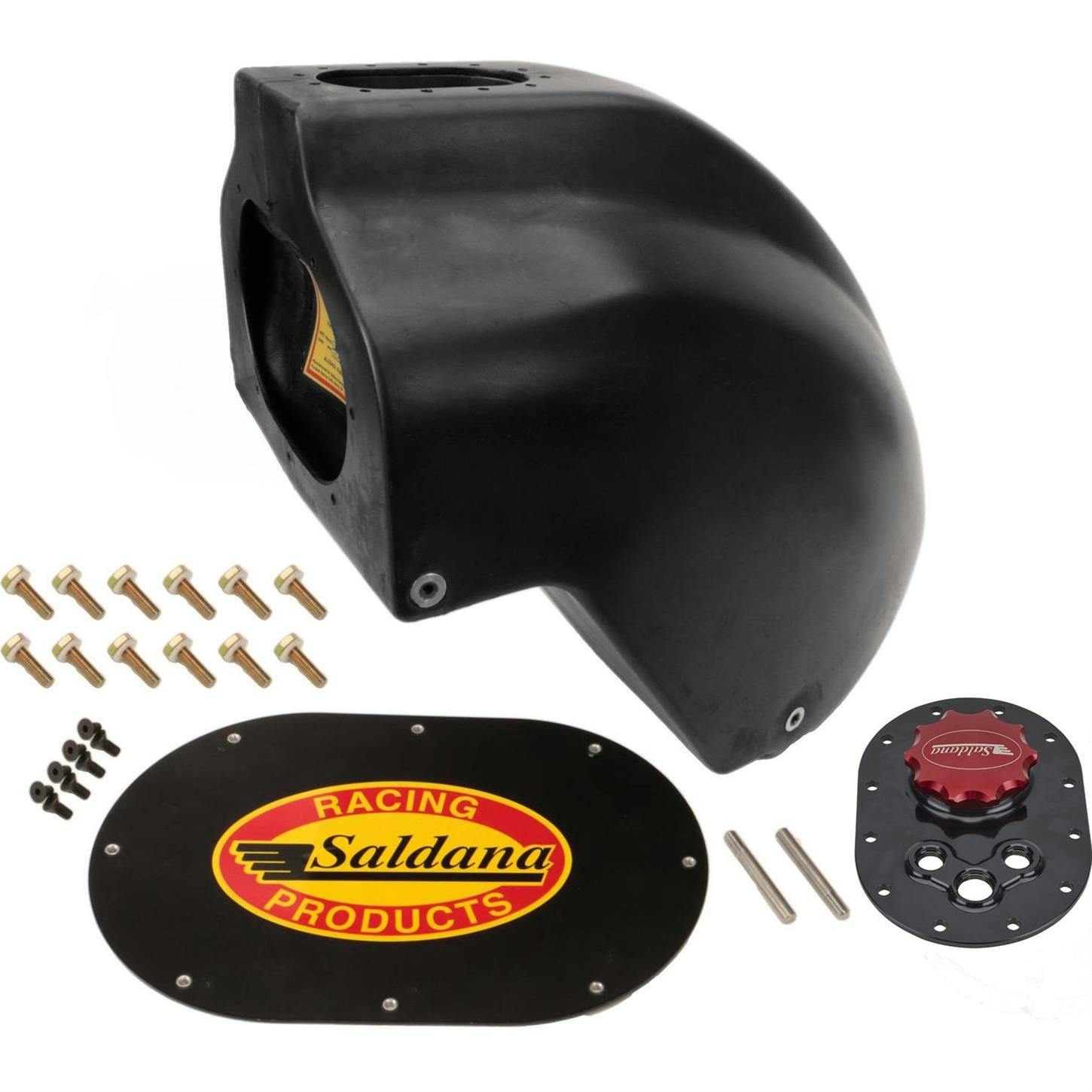 Saldana Racing Products OMS214-BLA Hyper 8 Outlaw Fuel Tank,8 Gal