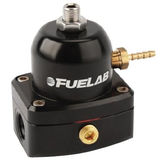 Fuelab 54501-1 Micro Fuel Pressure Regulator, 25-90 PSI