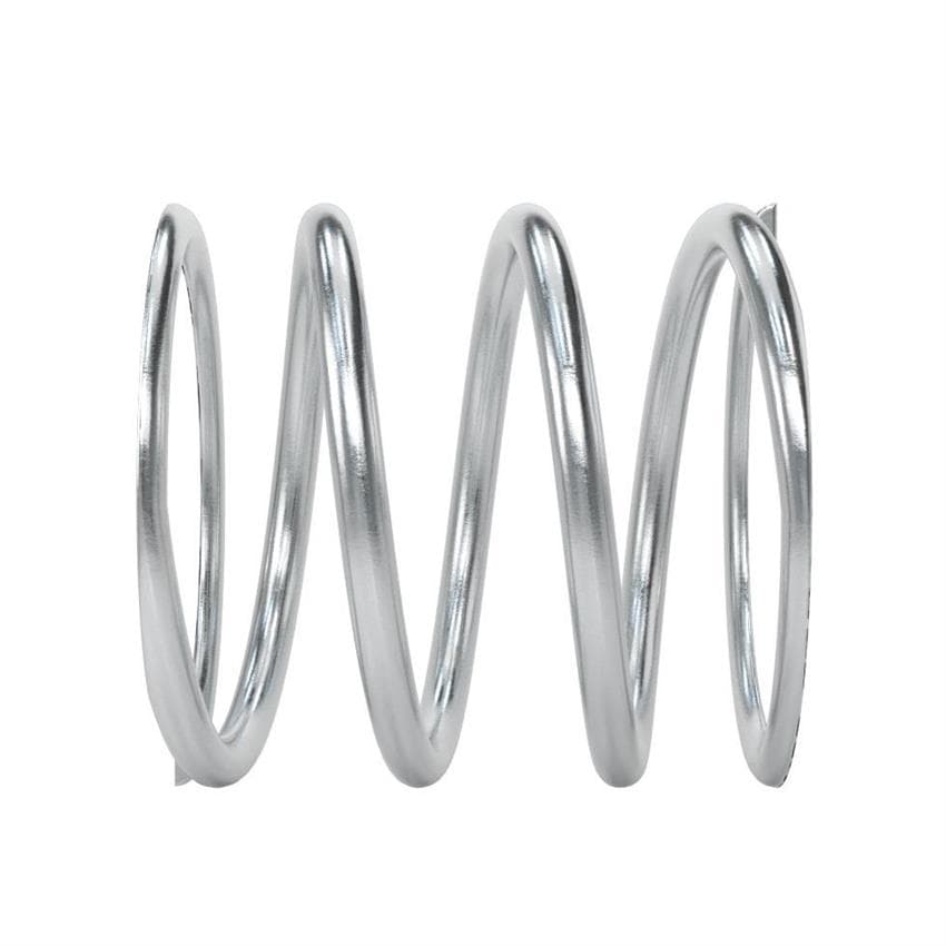 Zinc-Plated 1 In. Steel Turn Singal Compression Spring, Bag of 6