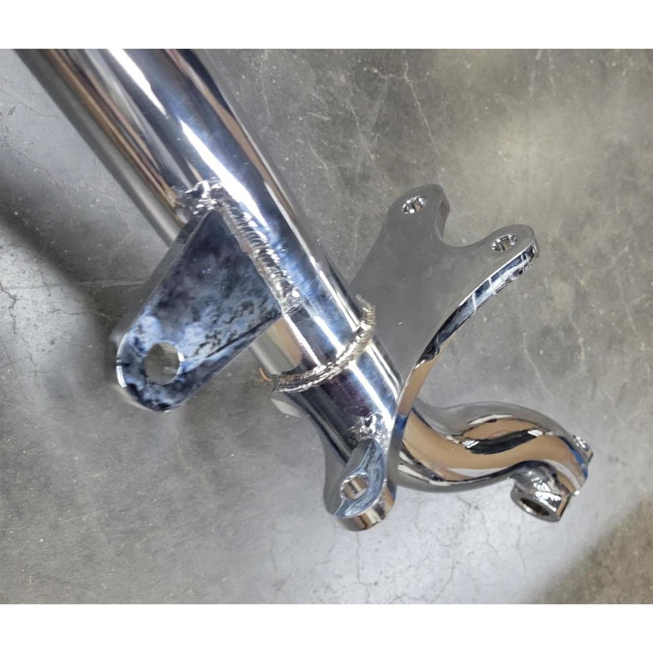 Axle, Track-T, Chevy, Chrome