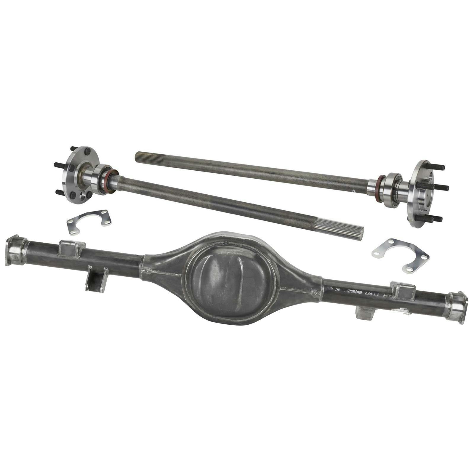 73-87 C10/K10 Ford 9 Inch Rear End Kit, Stock Pads, Chevy Brakes