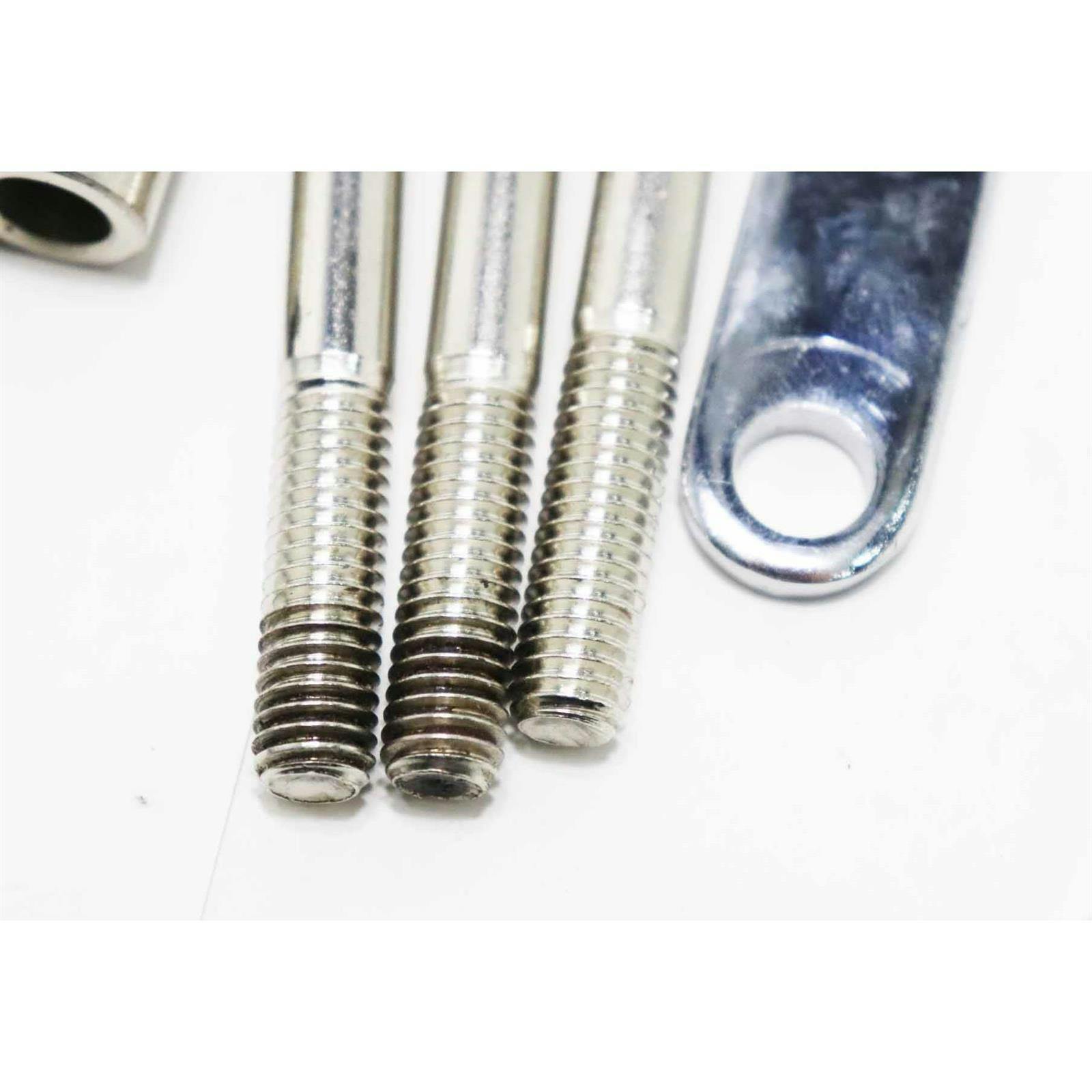 Small Block Chevy Low Mount Alternator Bracket, Chrome