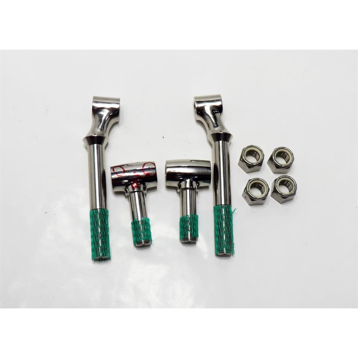 Forged Adjustable Spring Perches, Polished Stainless