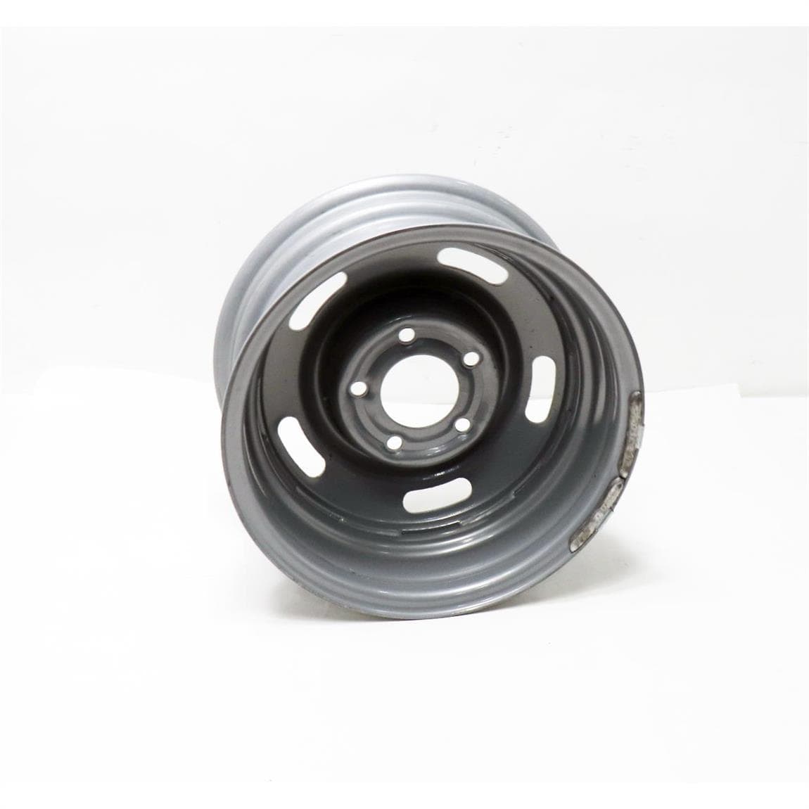 Speedway Steel GM-Style 15x7 Rally Wheel, 5 on 5 Bolt Pattern, Si