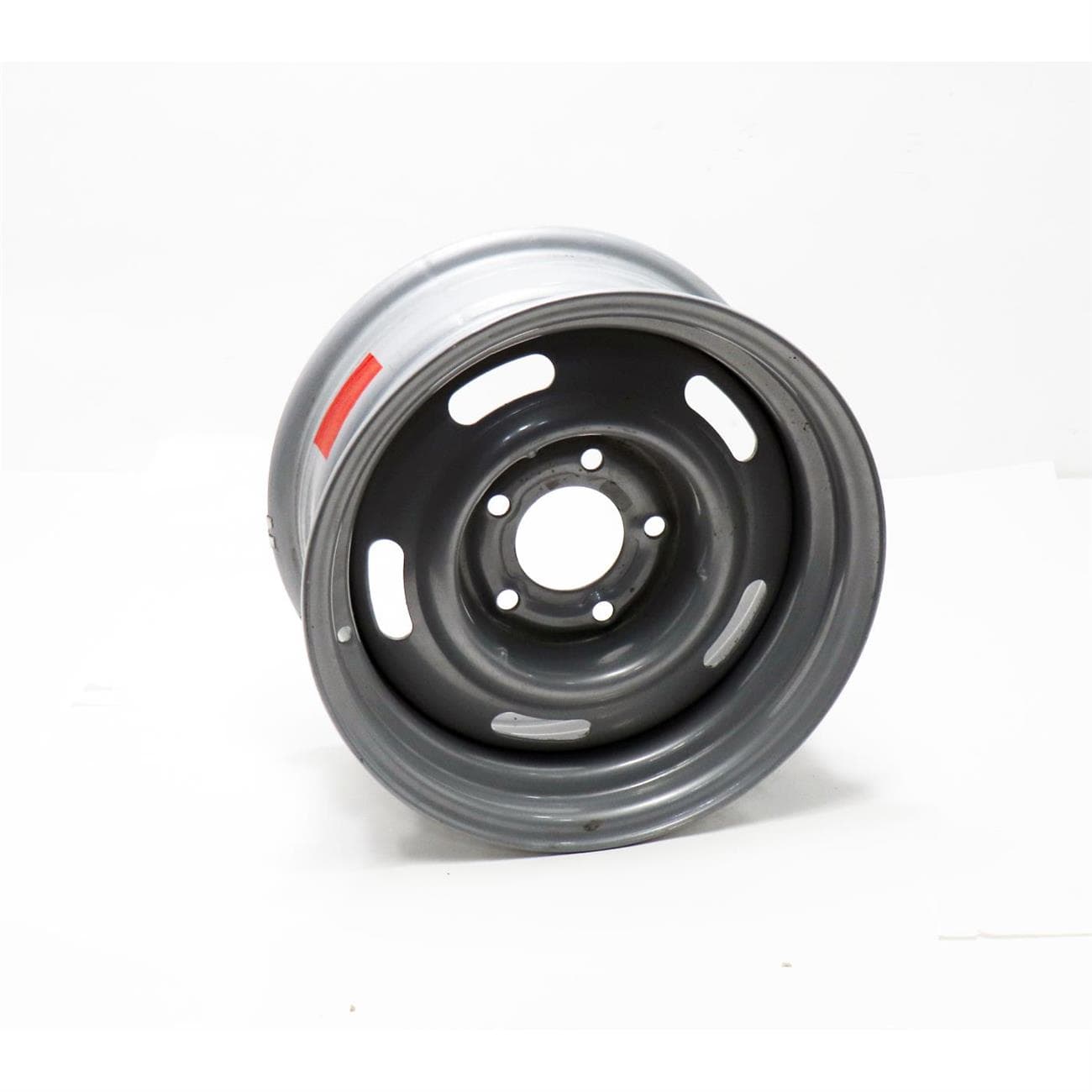 Speedway Steel GM-Style 15x7 Rally Wheel, 5 on 5 Bolt Pattern, Si