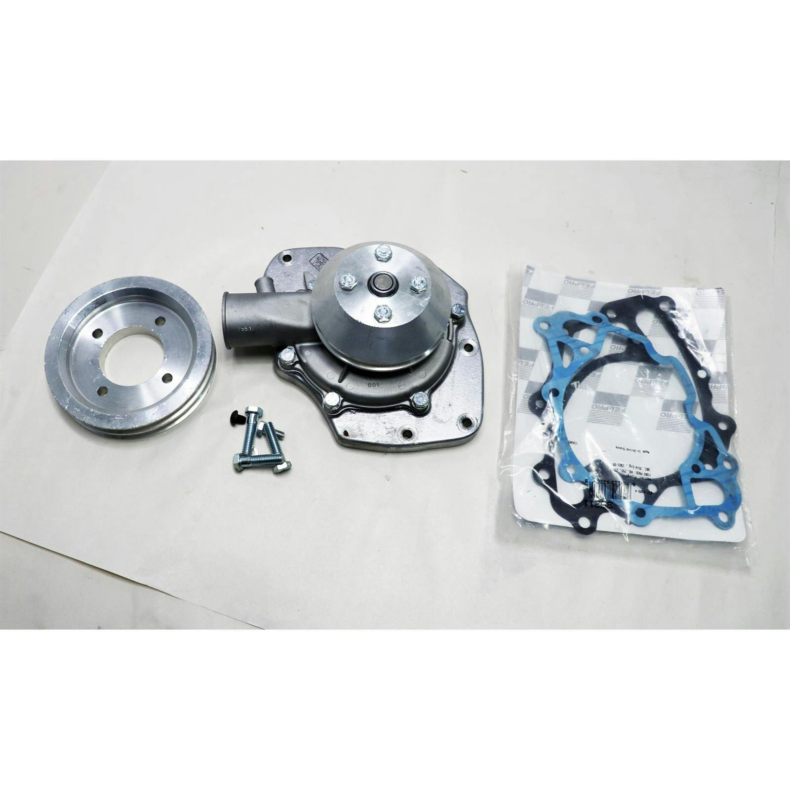 Open Box Snow White Small Block Ford Shorty Water Pump