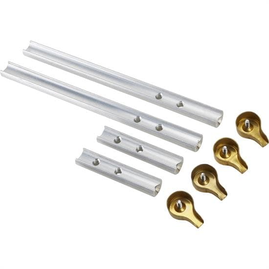 Aluminum Windsheild Slug Kit, 1915-1922 Model T, Plain