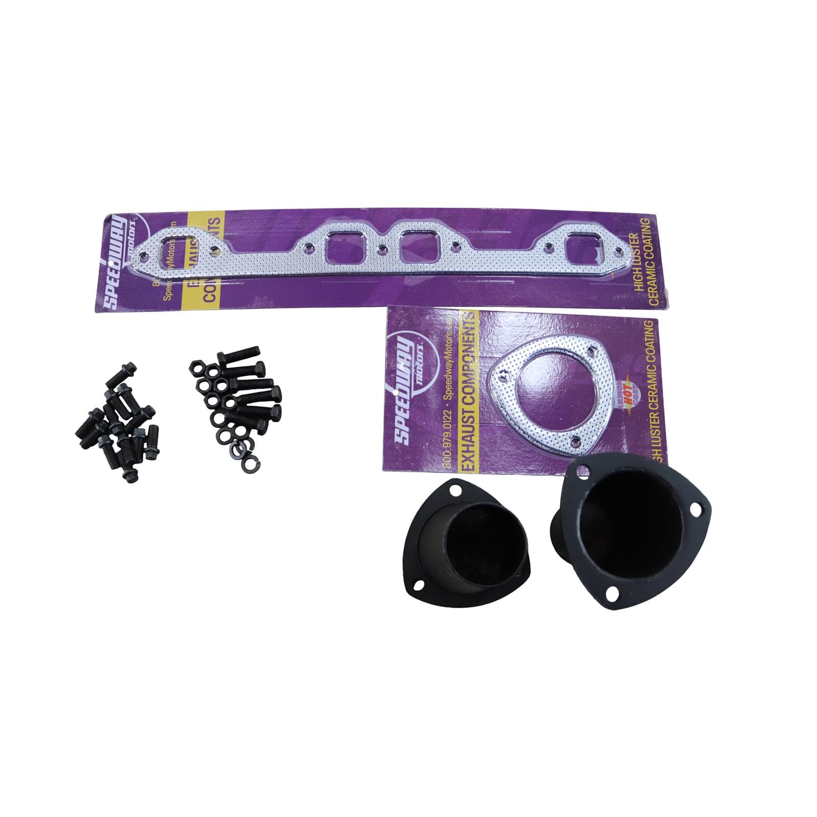 1953-1964 F100 Ford 272-312 Y-Block Chassis Headers, AHC Coated