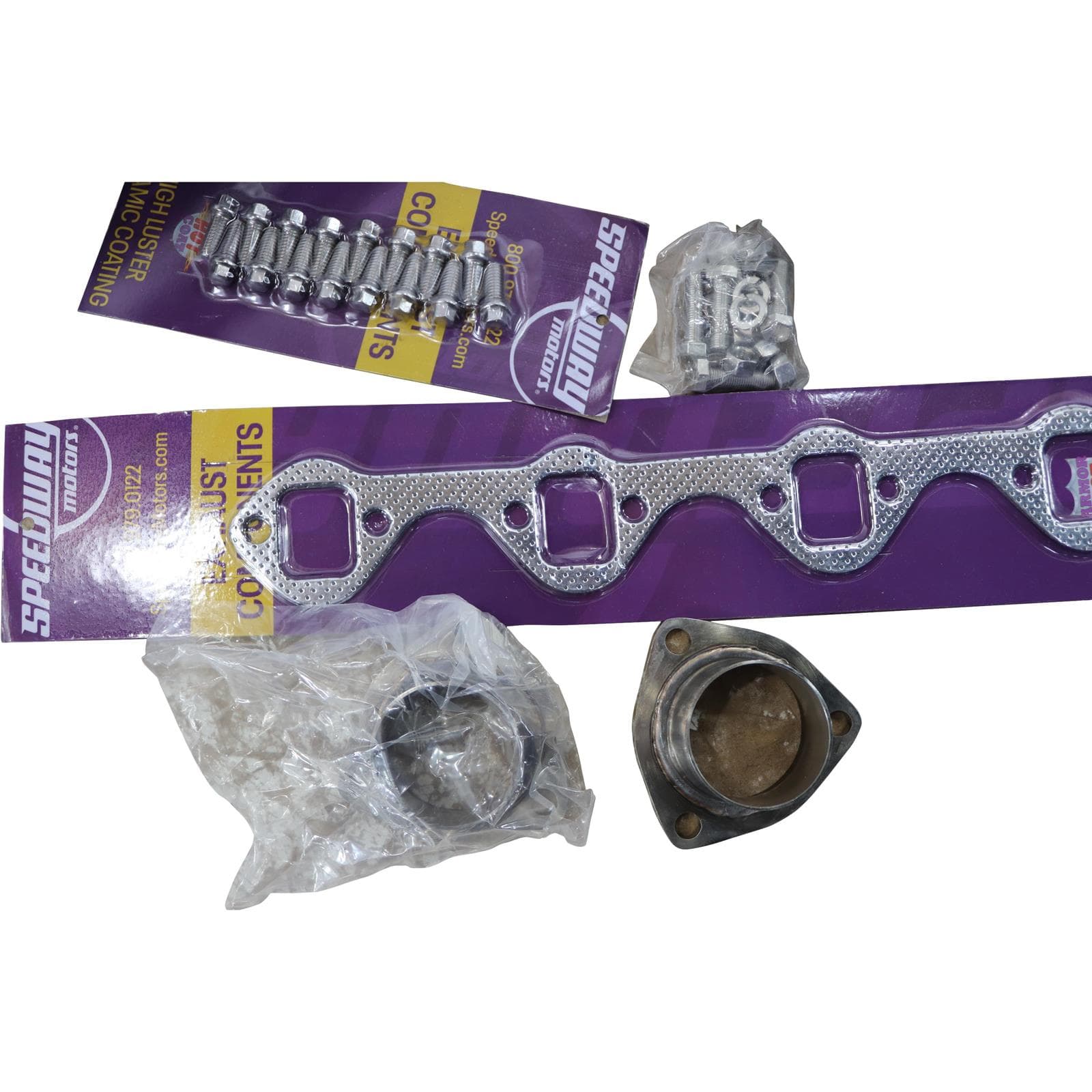 1927-34 Small Block Ford Chassis Headers, Stainless Steel