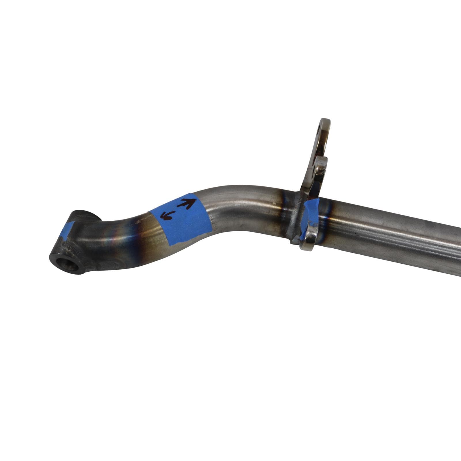 Spring Behind Front Tube Axle, Chevy Spindle, 4 Inch Drop, Chrome