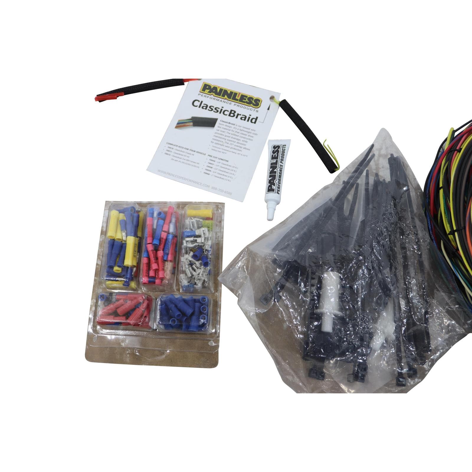 Painless Wiring 20122 1969-1970 Mustang 22 Circuit Wiring Harness