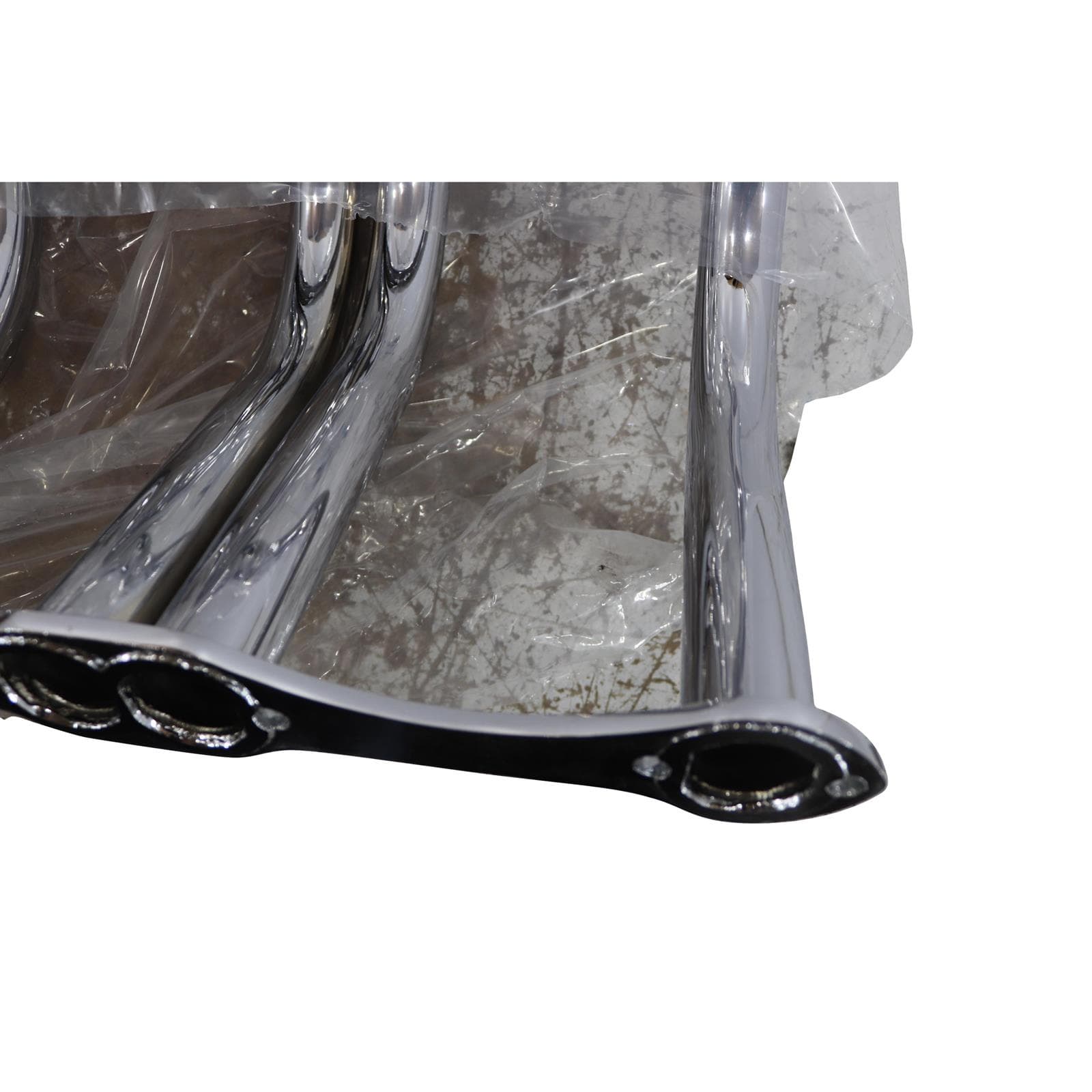 Small Block Chevy Classic T-Bucket Headers, Chrome