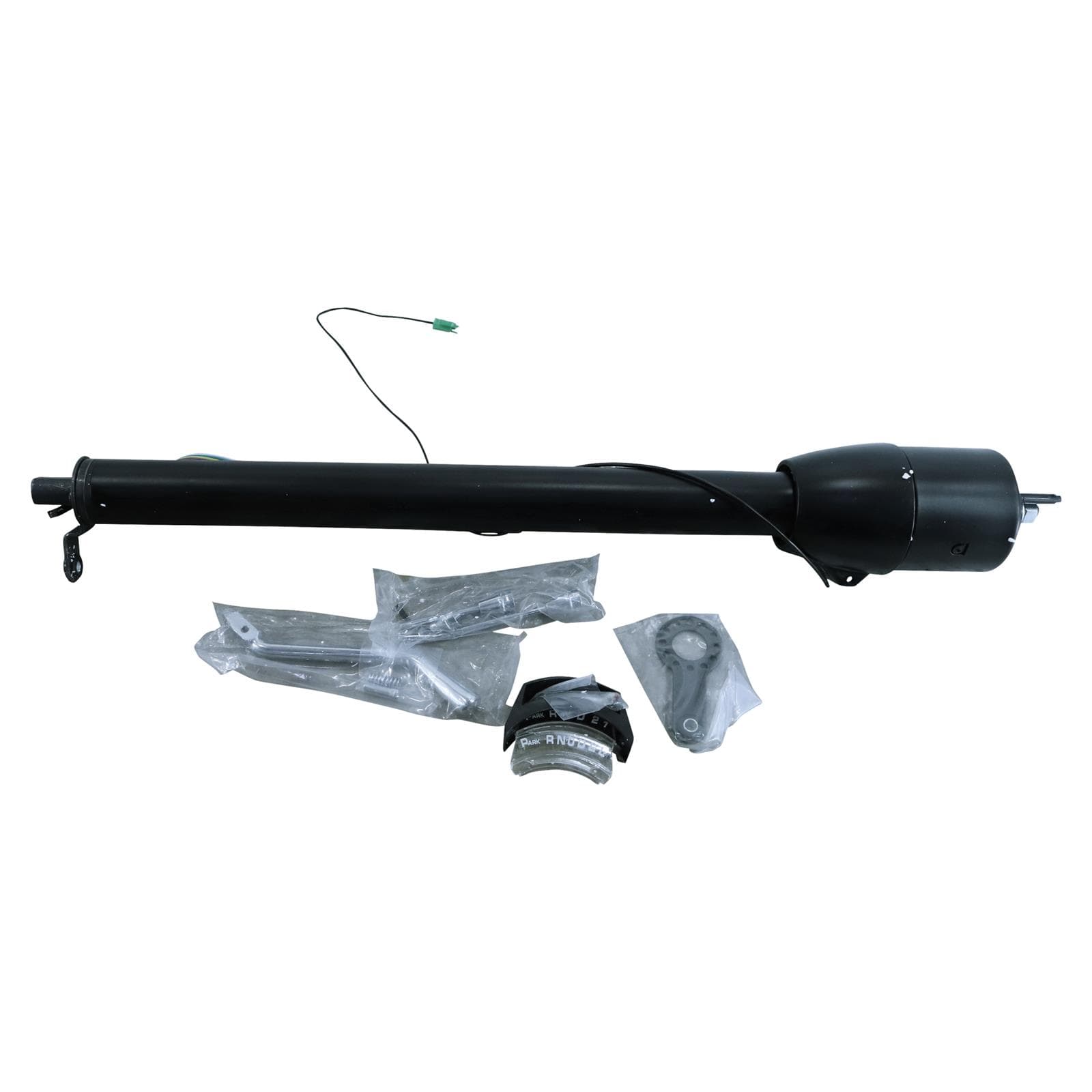 Universal GM Tilt Steering Column With Shifter, 30 Inch, Black