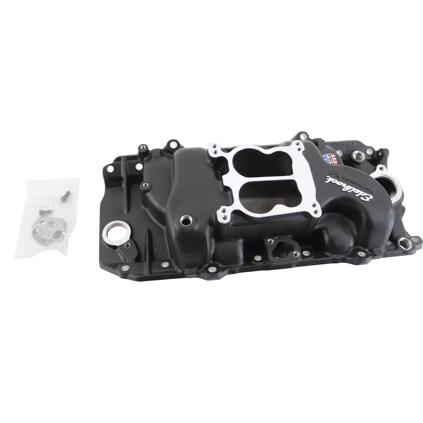 Edelbrock 21613 Performer Intake Manifold, Black, Chevy 396-454