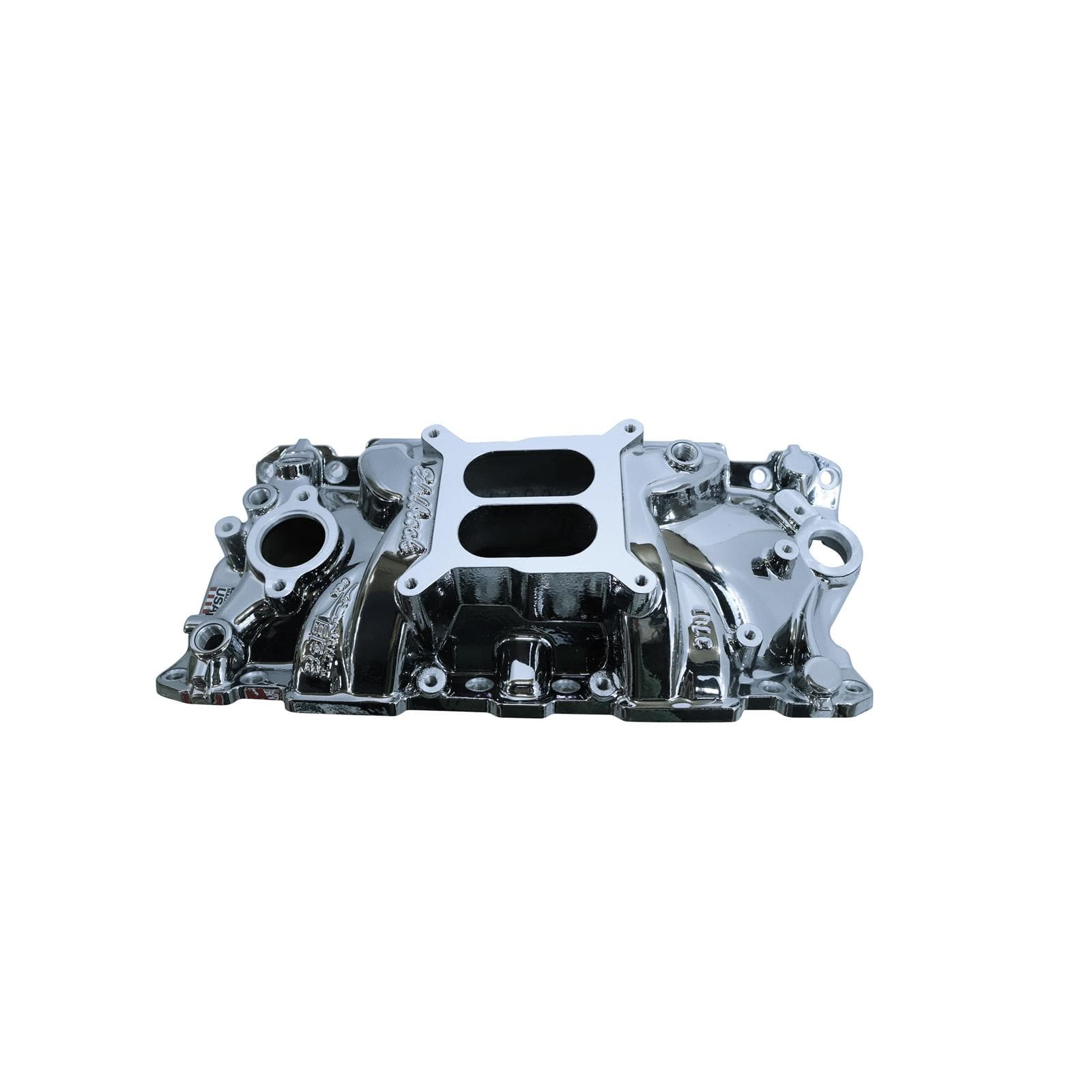 Edelbrock 2701-CP Performer EPS Chevy Intake Manifold, Chrome
