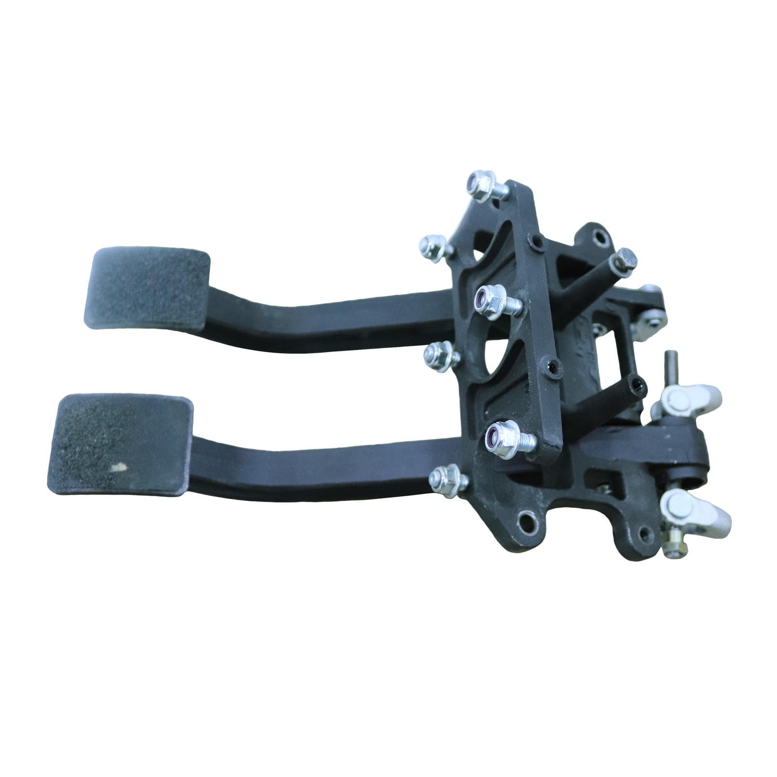 AFCO 6610000 Reverse Mount Dual Swing Brake/Clutch Pedals, 6.25:1 Ratio