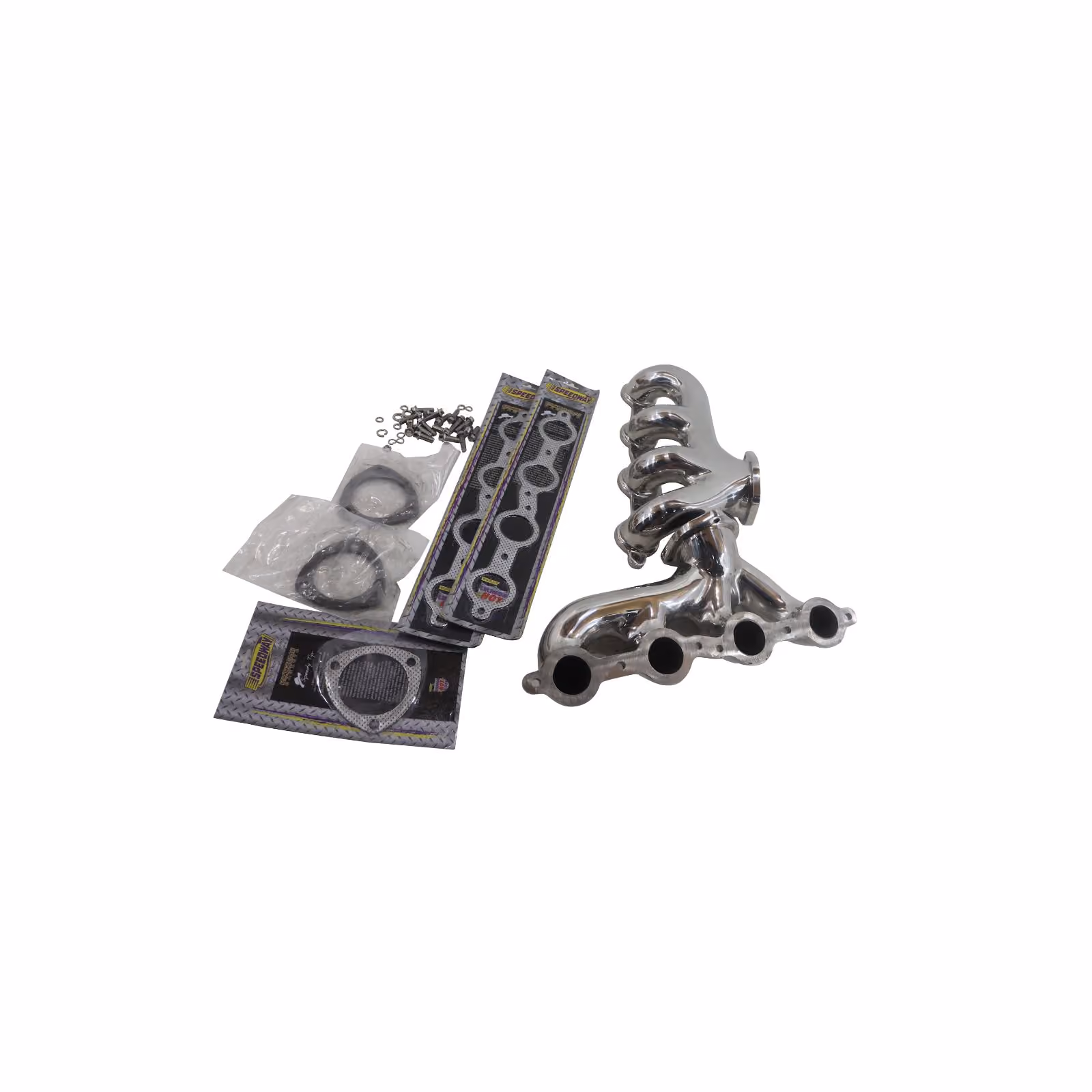 Tru-Ram LS Exhaust Manifolds, Polished