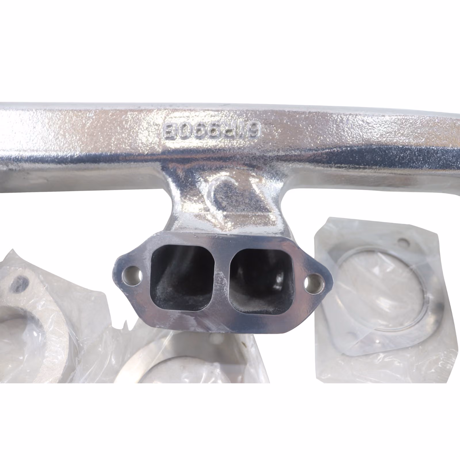 SBC EXH MANIFOLD 2.5 SIL