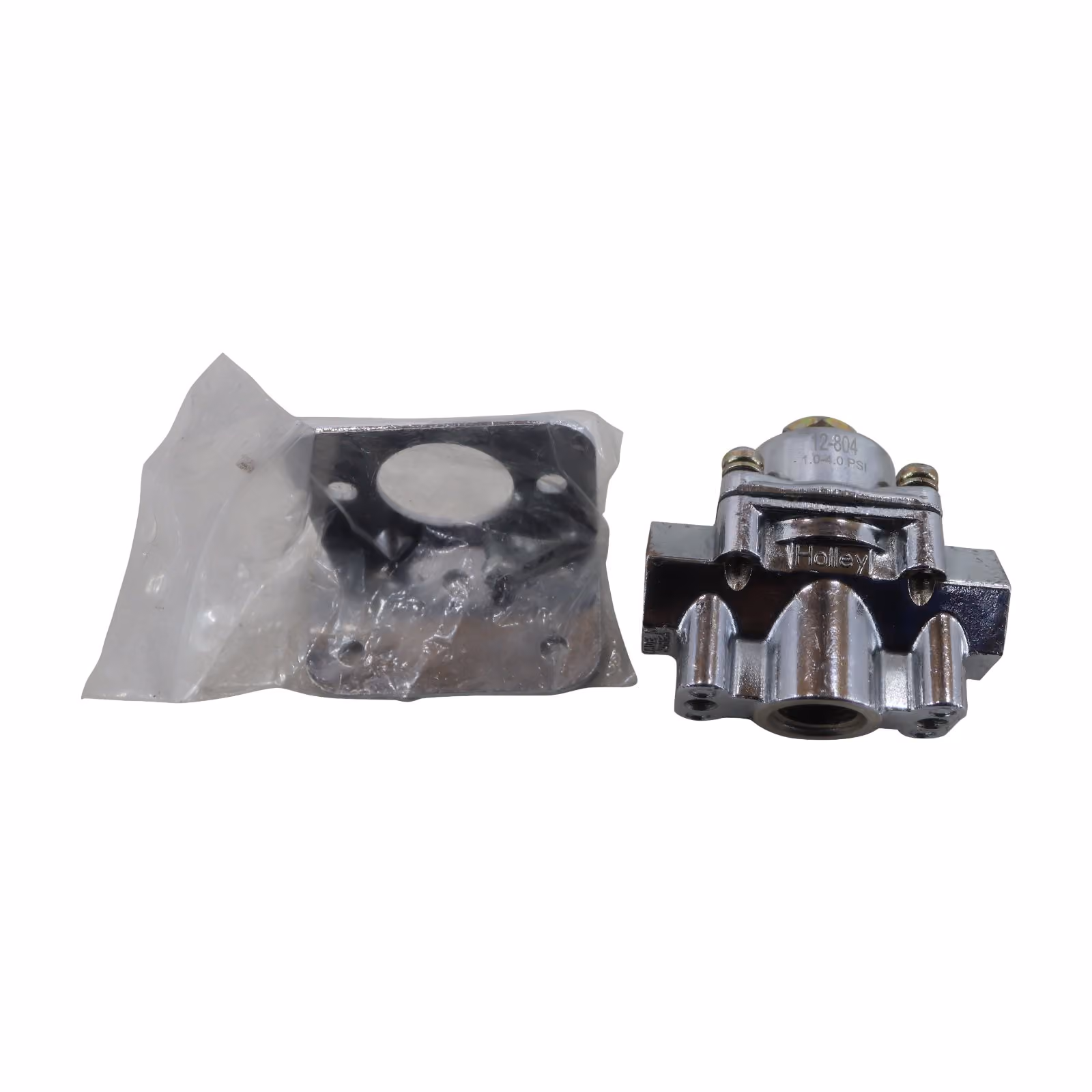 Holley 12-804 Adjustable Fuel Pressure Regulator, 1-4 PSI
