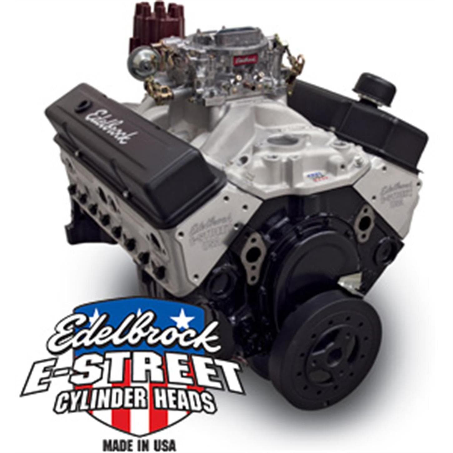 Edelbrock 45080 Crate E-Street Carbureted 9.0:1 Performance Engine