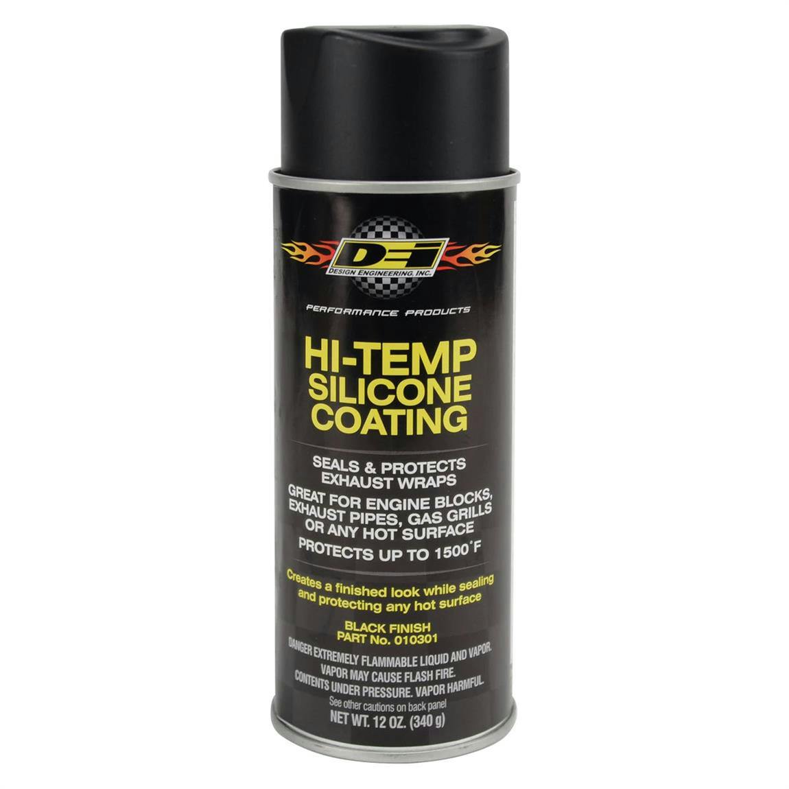 DEi 10301 Hi-Temp Silicone Coating Spray For Exhaust Wrap