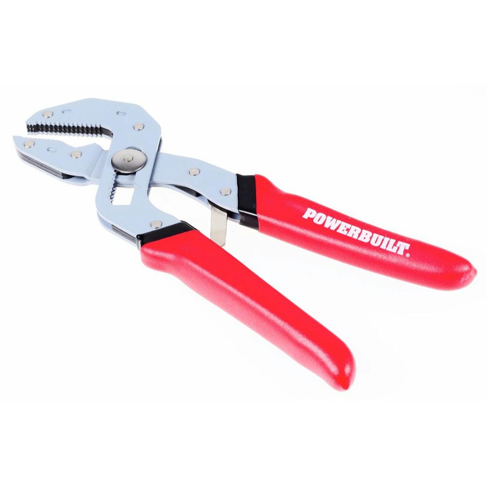Powerbuilt 941311 Self-Adjusting Pliers, 7 Inch, Spring Loaded