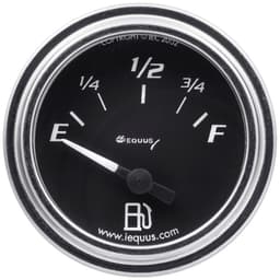 Equus E7500 7000 Series 5-Gauge Set, 3-3/8 Inch Mech. Speedometer