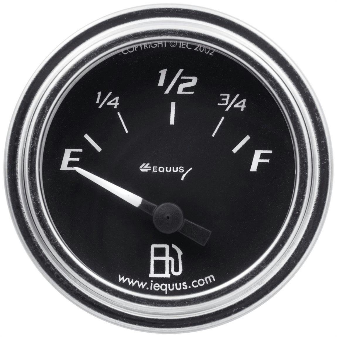 Equus E7500 7000 Series 5-Gauge Set, 3-3/8 Inch Mech. Speedometer