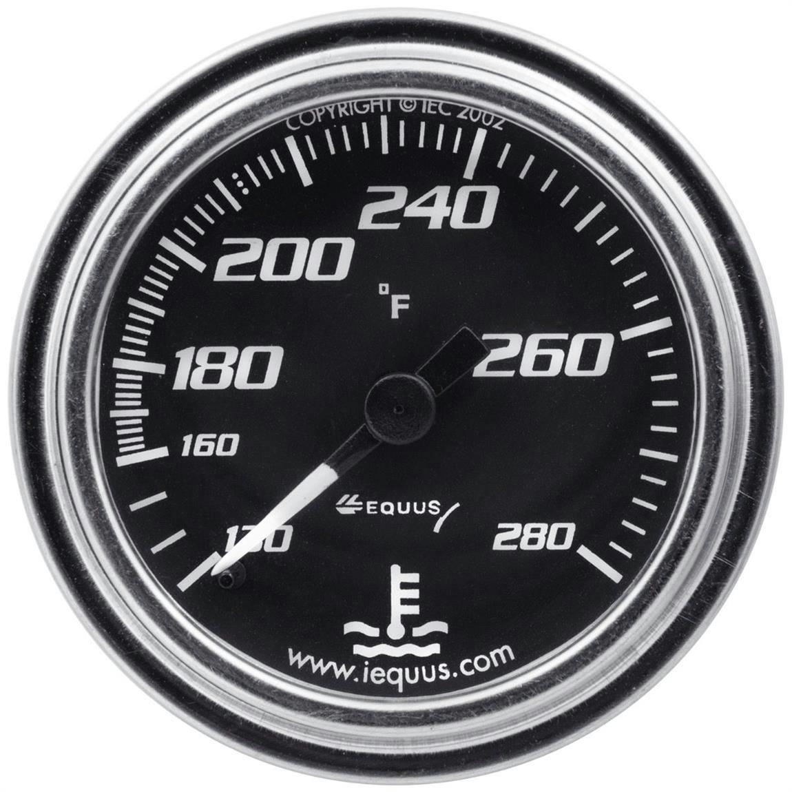Equus E7500 7000 Series 5-Gauge Set, 3-3/8 Inch Mech. Speedometer