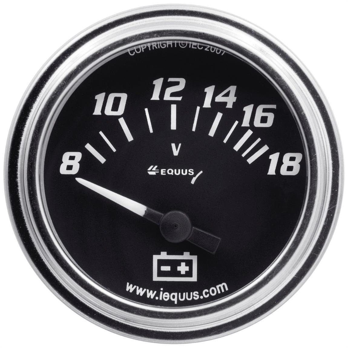 Equus E7500 7000 Series 5-Gauge Set, 3-3/8 Inch Mech. Speedometer
