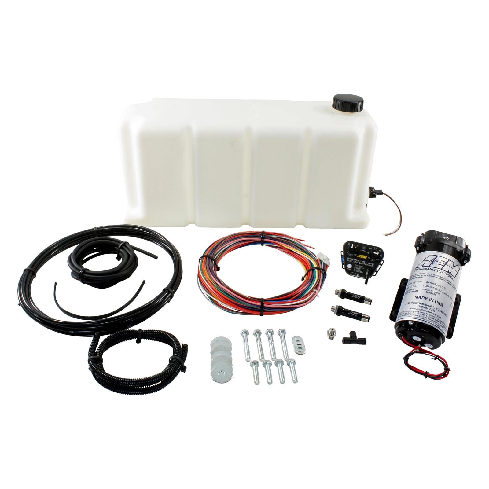 AEM 30-3301 V2 Water/Methanol Injection Kit, 5 Gallon