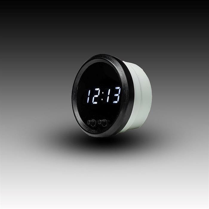 Intellitronix M8009W LED Digital Clock, White