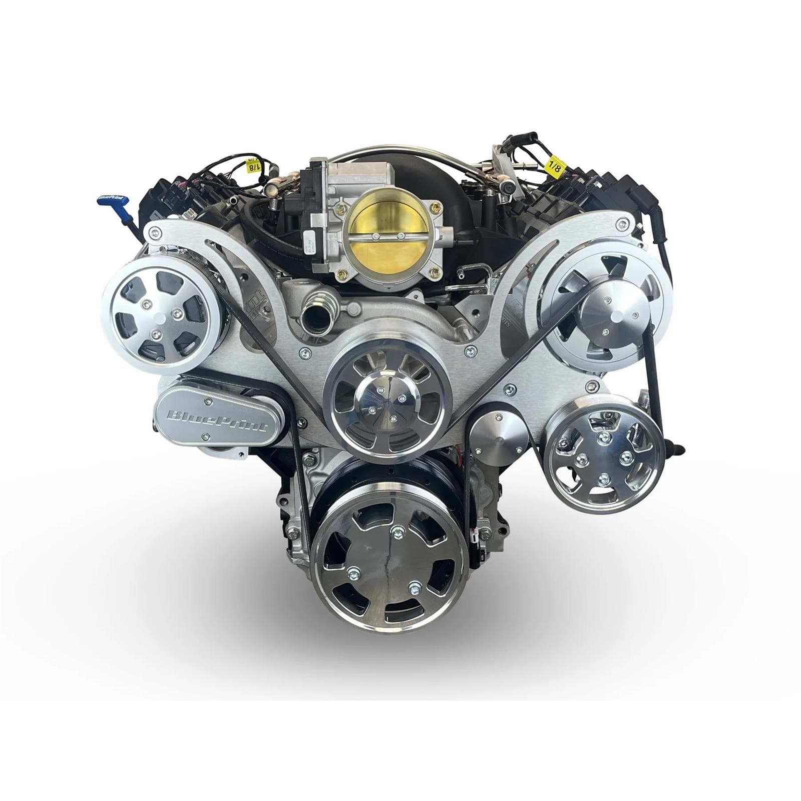 BluePrint PSLS3763CTFK LS 376 C.I. 530 HP Long Block Crate Engine