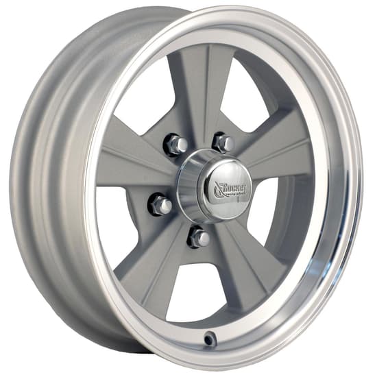 Rocket Racing Wheels 546517 Strike Wheel, 15 x 4-1/2, 5 on 4-1/2, 1-3/4 ...