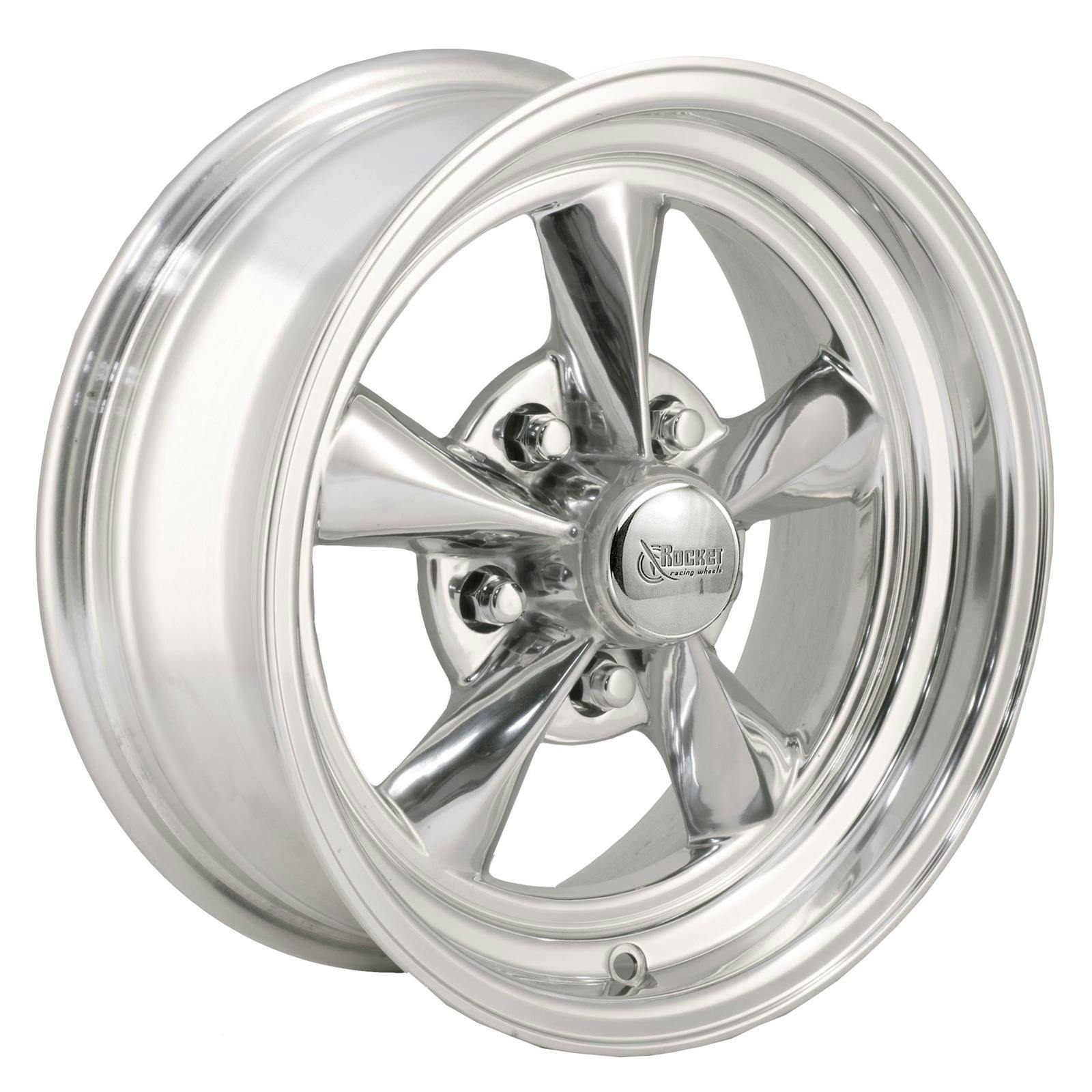 Rocket Racing Wheels Fuel Series 15X6 Wheel, 5X4.75 BP, 3.5 BS