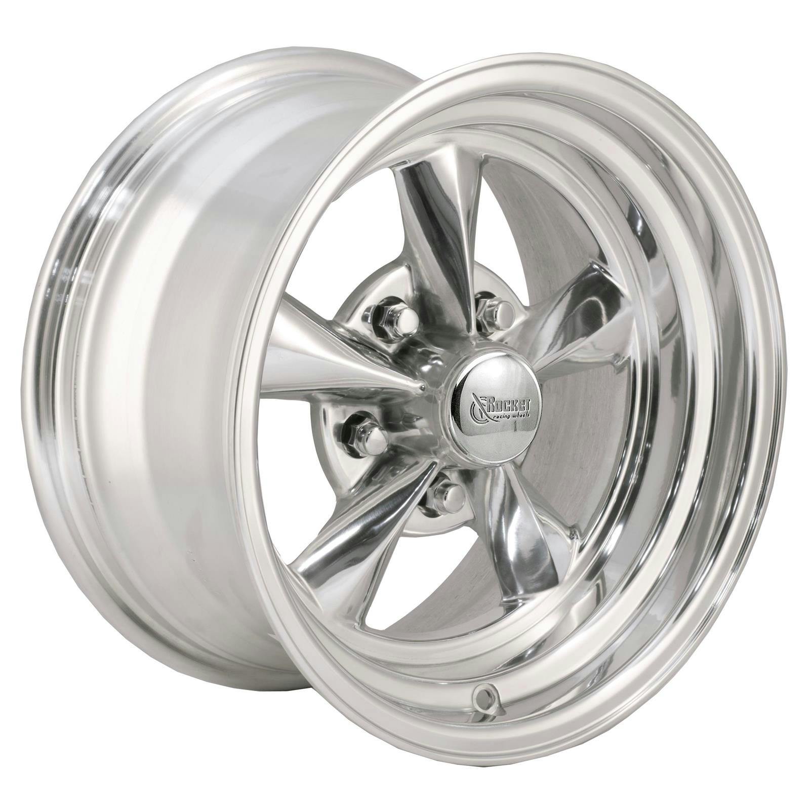 Rocket Racing Wheels Fuel Series 15X8 Wheel, 5X4.75 BP, 4.5 BS