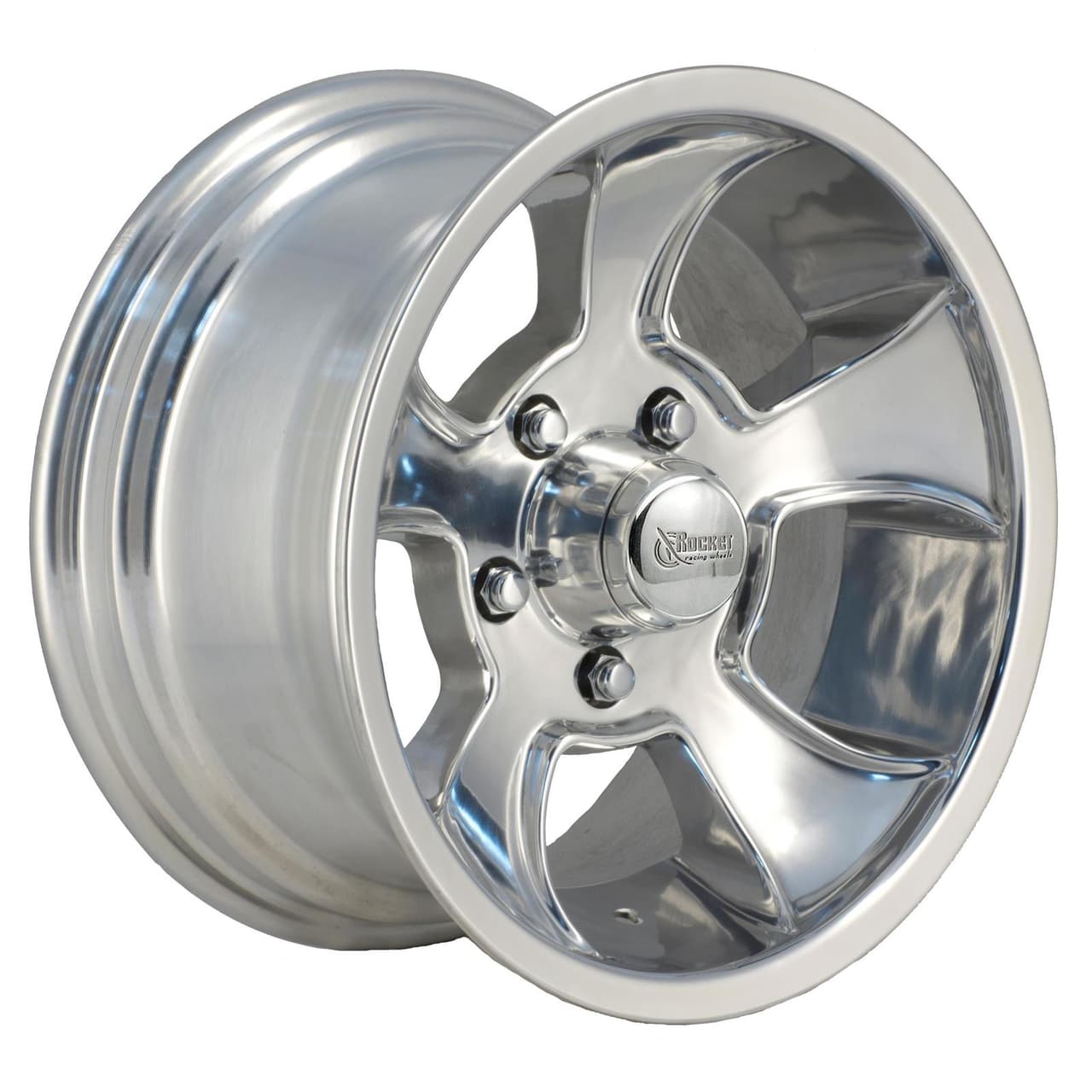Rocket Racing Wheels Injector Series 15X8 Wheel, 5x4.75 BP, 3.75 BS