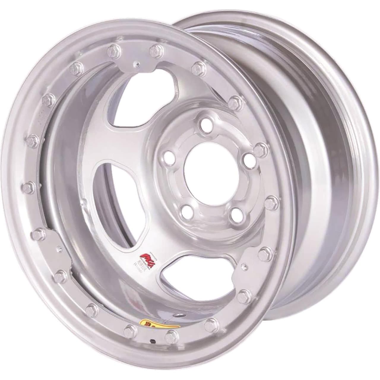 Bassett 15x8 Inertia Beadlock Wheel, 5 on 5 Bolt Pattern, IMCA