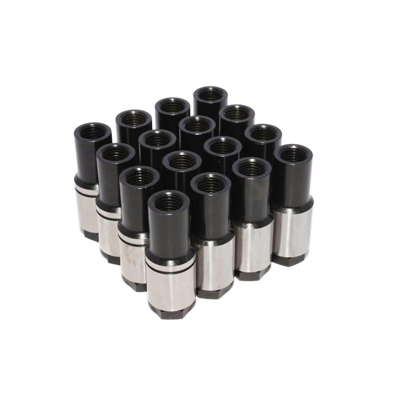 COMP Cams 4508-16 Rocker Arm Nuts, 7/16 Dia., Polylock, Set