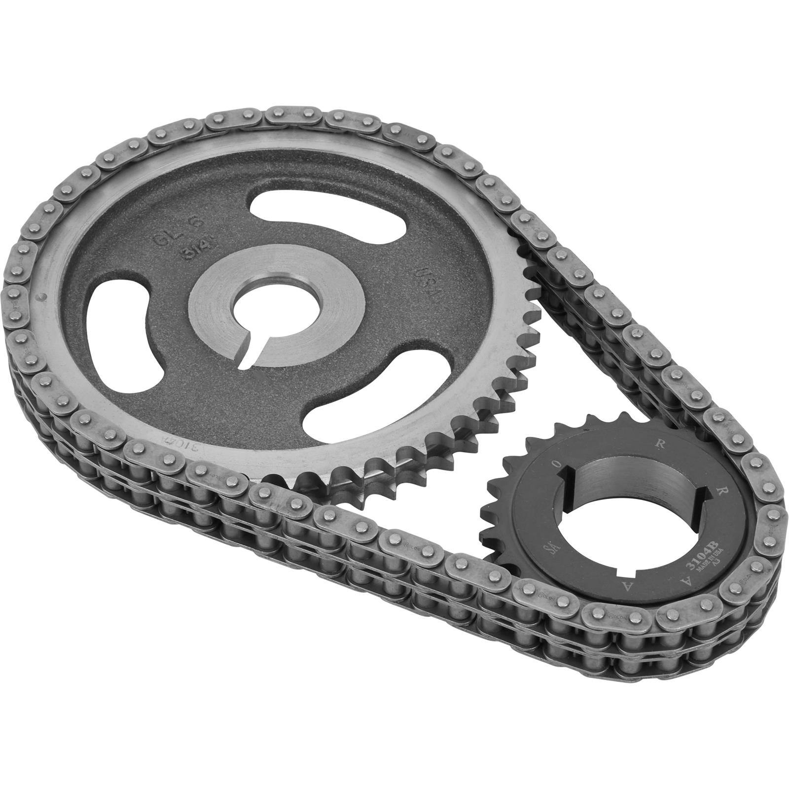 Double Roller Timing Set, Big Block Chrysler, Single Bolt, 3 Key