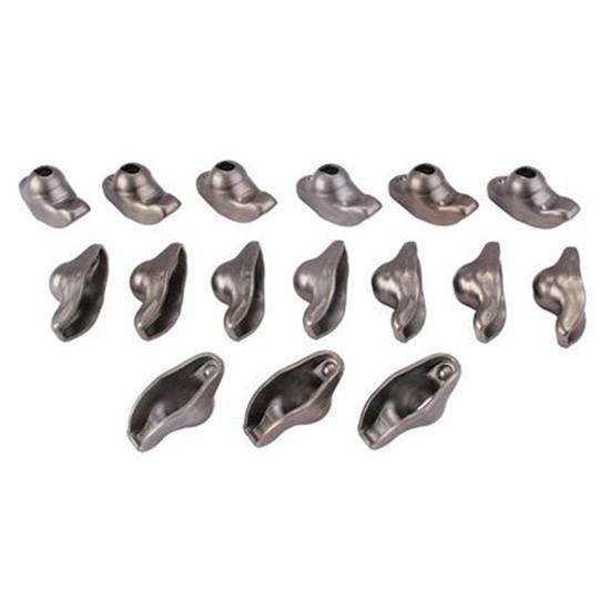 Long Slot Small Block Chevy Steel Rocker Arms, 1.5:1