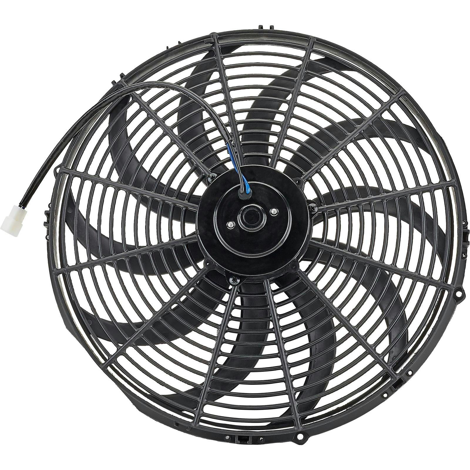 Single 16 Inch Fan and Shroud Combo for 26 Inch Radiators