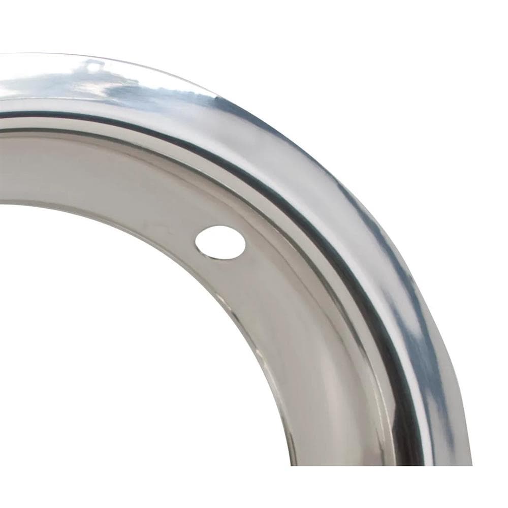 Wheel Vintiques 3002-1 Trim Ring, 15x3 Inch Round, Stainless