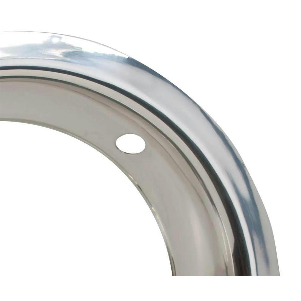 Wheel Vintiques 3002-A-1 Trim Ring, 15x2.96 Inch Round, Stainless